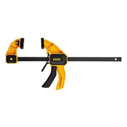 Струбцина F-образная Denzel, быстрозажимная, 300 х 80 мм, усиленный нейлоновый корпус, 20506 купить в Новом Уренгое
