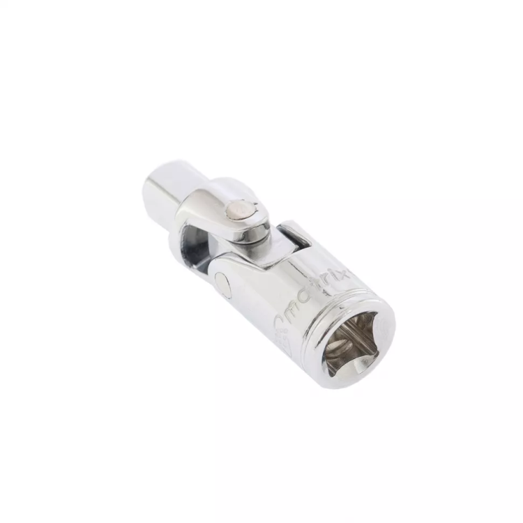Шарнир карданный с квадратом 3/8" CrV полированный хром MATRIX MASTER 13994 купить в Новом Уренгое