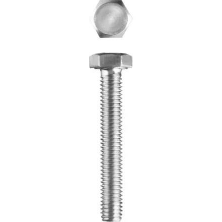 Болт ГОСТ 7798-70, M6 x 70 мм, 3 шт, кл. пр. 5.8, оцинкованный, ЗУБР 303086-06-070 купить в Новом Уренгое