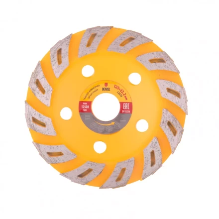 Чашка алмазная зачистная 125 мм Турбо Denzel 72970 купить в Новом Уренгое