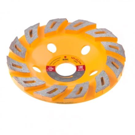 Чашка алмазная зачистная 125 мм Турбо Denzel 72970 купить в Новом Уренгое