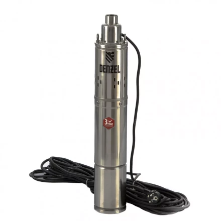 Скважинный насос Denzel DWS-3-75 винтовой диаметр 3&quot; 97250 купить в Новом Уренгое
