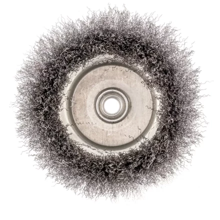 Щетка для УШМ 150 мм М14 чашка витая проволока Сибртех 746077 купить в Новом Уренгое
