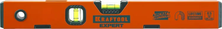 Уровень KRAFTOOL "PROKRAFT-M" коробч. магнит., 2 ампулы, 0,5 мм/м, 400мм 34712-040_z01 купить в Новом Уренгое