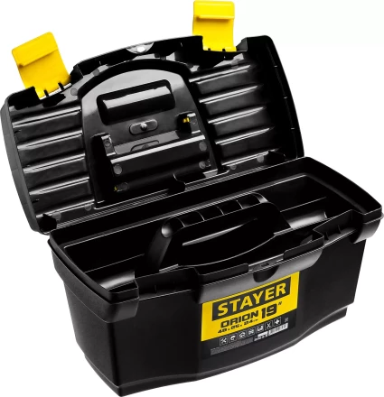 Ящик для инструмента &quot;TOPLine&quot; пластиковый, 19&quot;, STAYER 38110-18_z03 купить в Новом Уренгое