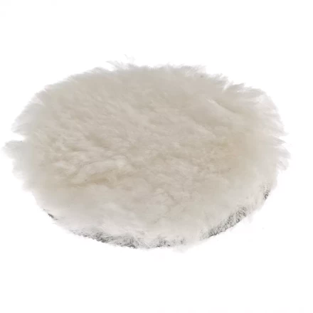 Насадка полировальная &quot;под липучку&quot; 125 мм натуральная шерсть MATRIX 75952 купить в Новом Уренгое