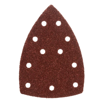 Треугольник абразивный на ворc. подложке под "липучку", перф., P 40, 150х150х100 мм, 5 шт. Denzel 738577 купить в Новом Уренгое