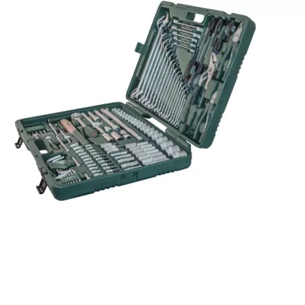 Набор головок торцевых универсальный 1/2&quot;DR 8-32мм  1/4&quot;DR 4-13мм  ключи комбинированные 6-32мм отвертки  128 предметов S04Н524128S  Jonnesway 48372 купить в Новом Уренгое