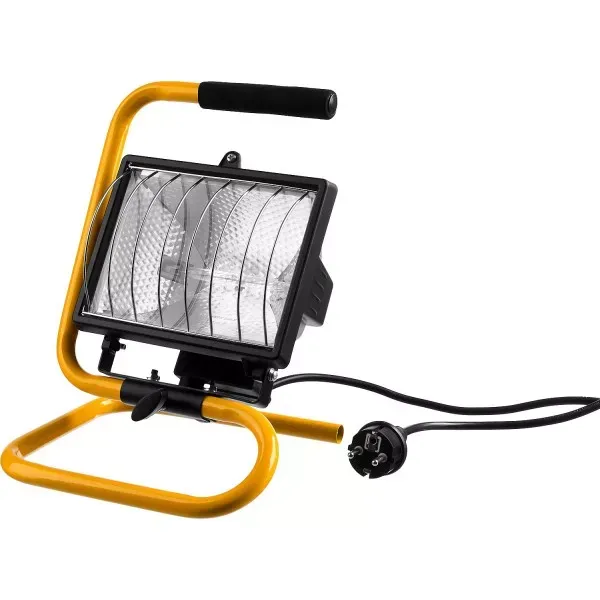 Прожектор STAYER "MASTER" MAXLight галогенный, переносной с подставкой, черный, 500Вт 57116-B купить в Новом Уренгое