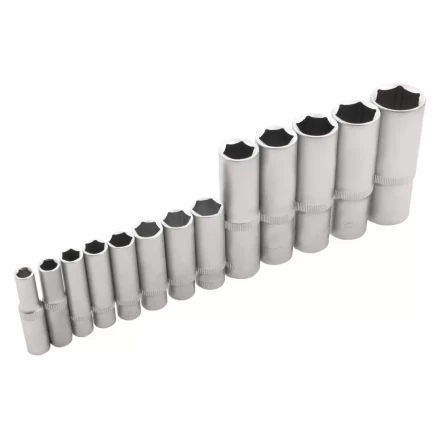 Набор инструментов 108 предметов, CrV, 1/2&quot;, 1/4&quot; Сибртех 13511 купить в Новом Уренгое