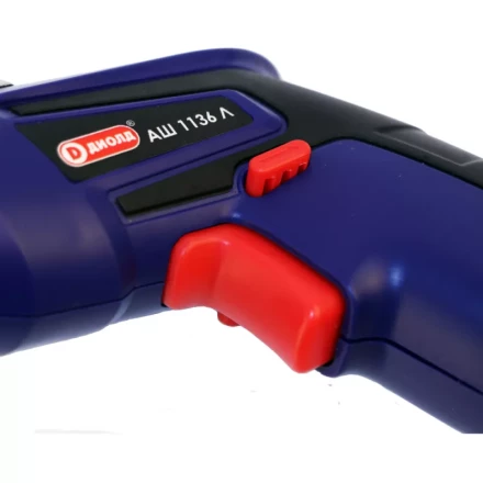 Аккумуляторный шуруповерт (отвертка) Диолд АШ-1136 Л (44 предмета) купить в Новом Уренгое