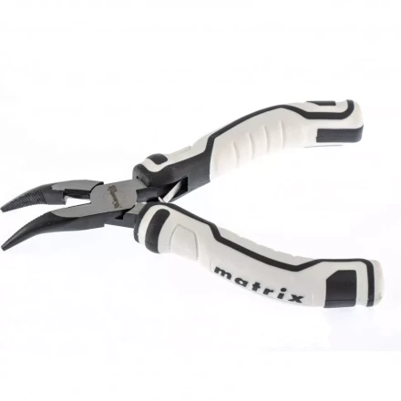 Длинногубцы Mini 125 мм изогнутые авторазжим Pro Matrix 17831 купить в Новом Уренгое