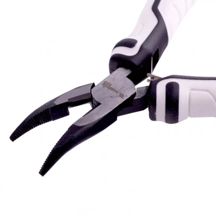 Длинногубцы Mini 125 мм изогнутые авторазжим Pro Matrix 17831 купить в Новом Уренгое