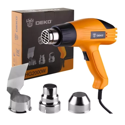 Фен строительный DEKO HG2000W, 063-4166 купить в Новом Уренгое