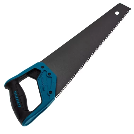 Ножовка по дереву &quot;PIRANHA&quot;, 400 мм, 7 TPI, 3D-зуб, тефлоновое покрытие полотна, двухкомпонентная рукоятка Gross 24113 купить в Новом Уренгое