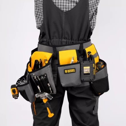 Пояс монтажника, сумки поясные, кобура для шуруповерта// Denzel 90291 купить в Новом Уренгое