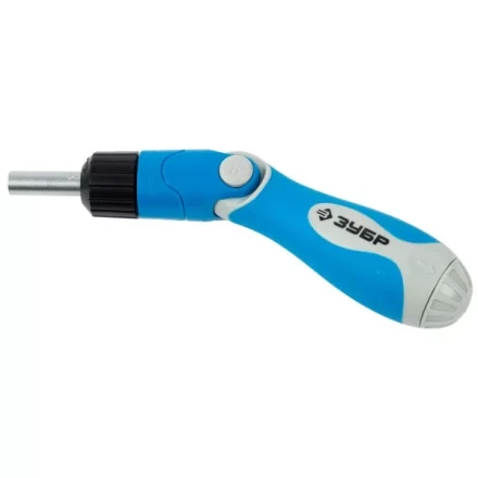 Набор ЗУБР Отвертка &quot;ЭКСПЕРТ&quot; реверсивная с двустороними битами и адаптером, 11 предметов 25295-H11 купить в Новом Уренгое