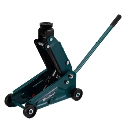 Домкрат гидравлический подкатной Сибртех 50837, 2,5 т, 148-387 мм, в пласт. кейсе купить в Новом Уренгое