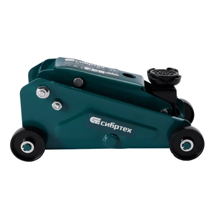 Домкрат гидравлический подкатной Сибртех 50837, 2,5 т, 148-387 мм, в пласт. кейсе купить в Новом Уренгое