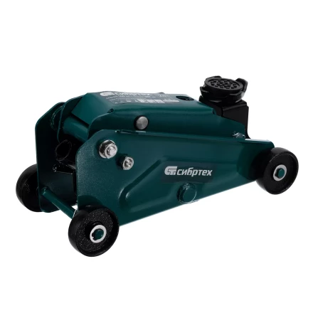 Домкрат гидравлический подкатной Сибртех 50837, 2,5 т, 148-387 мм, в пласт. кейсе купить в Новом Уренгое