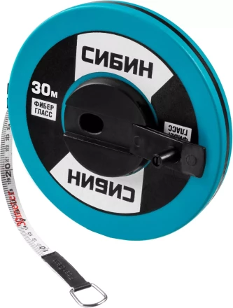 Мерная лента СИБИН фиберглассовая, 30м 34154-30 купить в Новом Уренгое