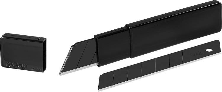Лезвие OLFA "BLACK MAX" сегментированное, 5шт, 25х126х0,7мм OL-HBB-5B купить в Новом Уренгое