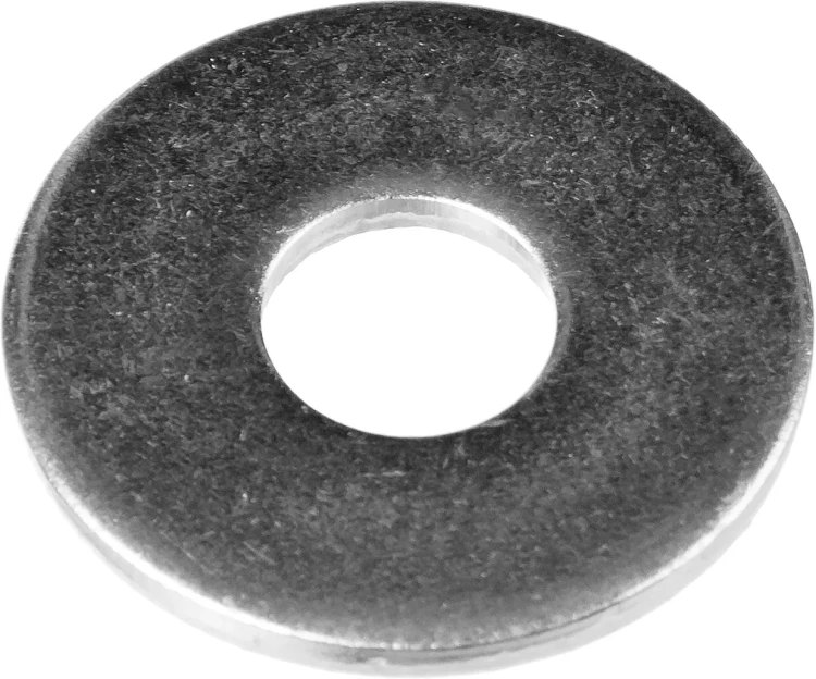 Шайба ЗУБР кузовная, DIN 9021, оцинкованная,  6 мм, ТФ6, 18 шт. 4-303826-06 купить в Новом Уренгое