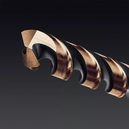 Сверло по металлу, хвостовик НЕХ-1/4, сталь М35-Со5% 29652-12 купить в Новом Уренгое