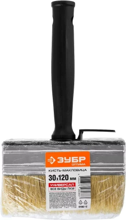 Кисть-макловица ЗУБР &quot;ОПТИМА&quot;, светлая щетина, пластмассовый корпус, 30х120мм 01802-12 купить в Новом Уренгое