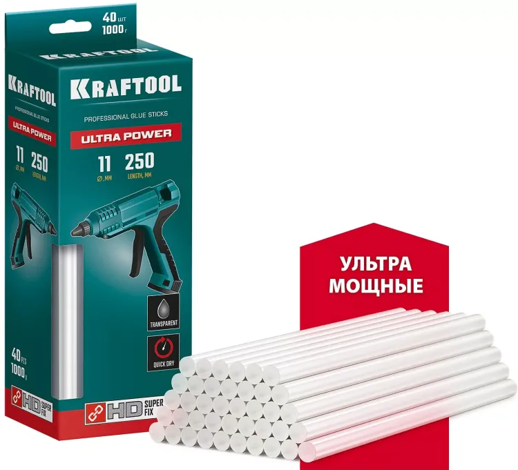 Стержни клеевые 06848-40 купить в Новом Уренгое