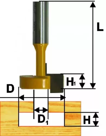 Фреза паз конструкционная ф127мм Т-обр хв 8мм 10516 купить в Новом Уренгое