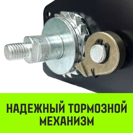 Лебедка ручная барабанная с тормозом HITCH HWB 500 500 кг канат 10 м (SZ073180) купить в Новом Уренгое