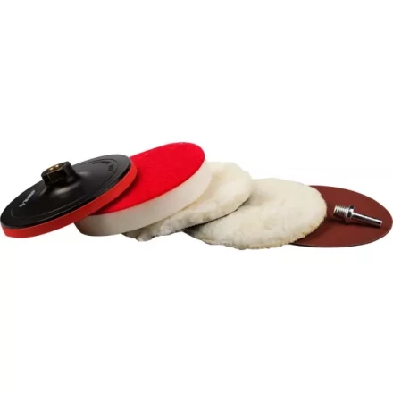 Набор ЗУБР &quot;ЭКСПЕРТ&quot; насадки полировальные для дрели/УШМ, 180мм, 7шт 3591-180-H7 купить в Новом Уренгое