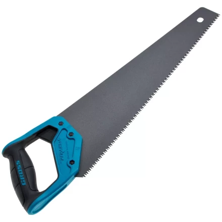 Ножовка по дереву &quot;PIRANHA&quot;, 450 мм, 7 TPI, 3D-зуб, тефлоновое покрытие полотна, двухкомпонентная рукоятка Gross 24114 купить в Новом Уренгое