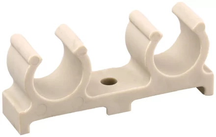 Скоба ЗУБР &quot;ШиреФит&quot; распорная, двойная, для труб 20мм 51583-20 купить в Новом Уренгое