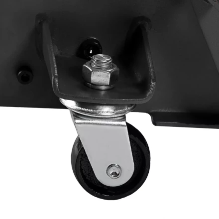 Домкрат гидравлический подкатной 3 т, с фиксатором, быстрый подъем, 135-480 мм, профессиональный Denzel 51138 купить в Новом Уренгое