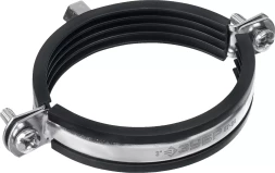 ЗУБР 3, М8/М10, цинк, 10 шт, трубный хомут с гайкой (37880-87-94)