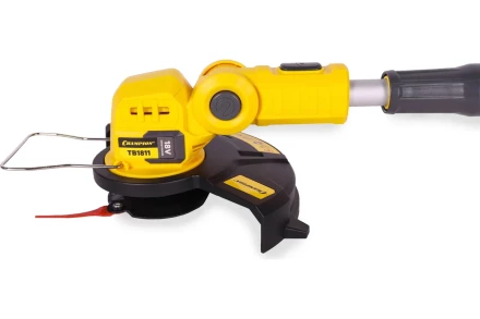 CHAMPION Триммер аккумуляторный TB1811 (18В4Ач Li-ion1,8кг100мин250мм1,8мм9000об/мин безАКБиЗУ) купить в Новом Уренгое