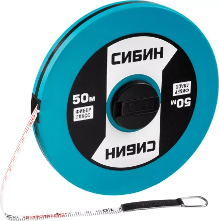 Мерная лента СИБИН фиберглассовая, 50м 34154-50 купить в Новом Уренгое