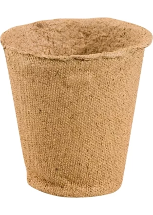 Торфяной горшочек 80х80 мм круглый Россия 64352 купить в Новом Уренгое