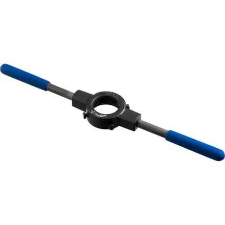 Плашкодержатель ЗУБР &quot;ПРОФЕССИОНАЛ&quot; со стопорными винтами, сталь 45, посадочный диаметр - 38 мм, высота -11 мм, общая длина - 315 мм 28150-38 купить в Новом Уренгое