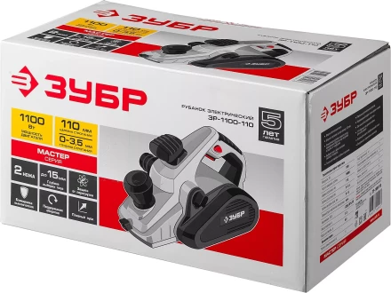 Рубанок электрический ЗР-1100-110 серия МАСТЕР купить в Новом Уренгое