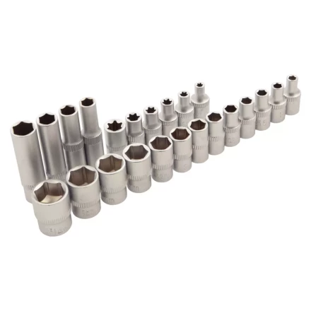 Набор инструментов 56 предметов, CrV, 1/4&quot; Сибртех 13525 купить в Новом Уренгое