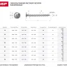 Саморезы ЗУБР с прессшайбой по листовому металлу до 0,9мм, PH2, 4,2х16мм, ТФ1, 550шт 4-300191-42-016 купить в Новом Уренгое
