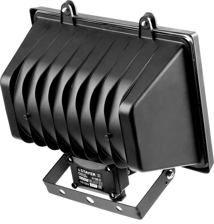 Прожектор STAYER "MASTER" MAXLight галогенный, с дугой крепления под установку, черный, 1000Вт 57105-B купить в Новом Уренгое