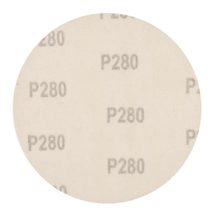 Круг абразивный на ворсовой подложке под &quot;липучку&quot;, P 280, 125 мм, 10 шт Сибртех 738727 купить в Новом Уренгое