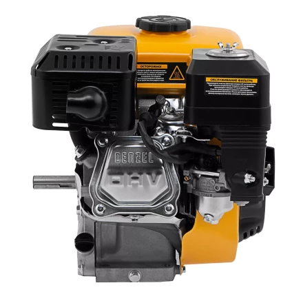 Двигатель бензиновый Denzel RX-17K, 7 л.с., 212 см3, горизонтальный вал шпонка 19 мм 95101 купить в Новом Уренгое