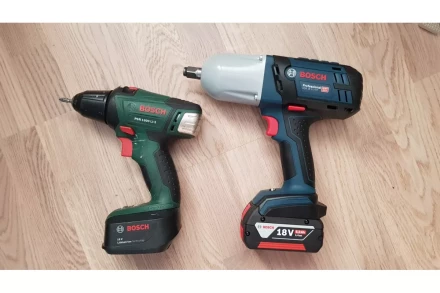 Bosch Аккумуляторный ударный гайковерт GDS 18 V-LI HT 06019B130A купить в Новом Уренгое