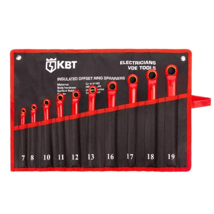 Набор накидных диэлектрических ключей КВТ НИИ-25, 8 шт. (89751) купить в Новом Уренгое