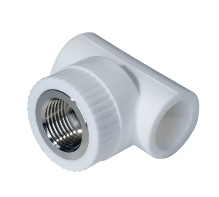 Тройник комб. PP-R ВР 32мм х1 белый (10/40) 45452 купить в Новом Уренгое